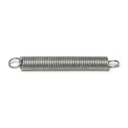 MIDWEST FASTENER 3/16" x .030" x 1-11/16" Steel Extension Springs 1 12PK 18607